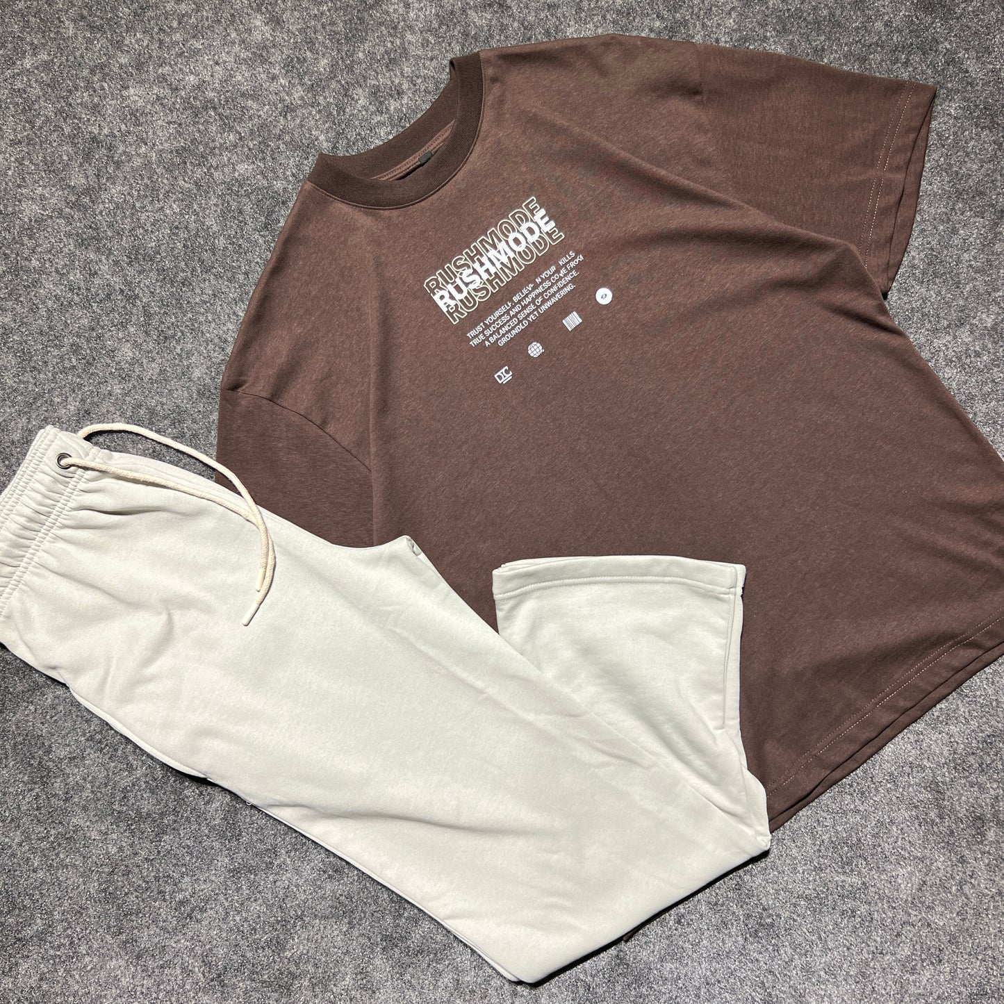 Brown oversized Combo
