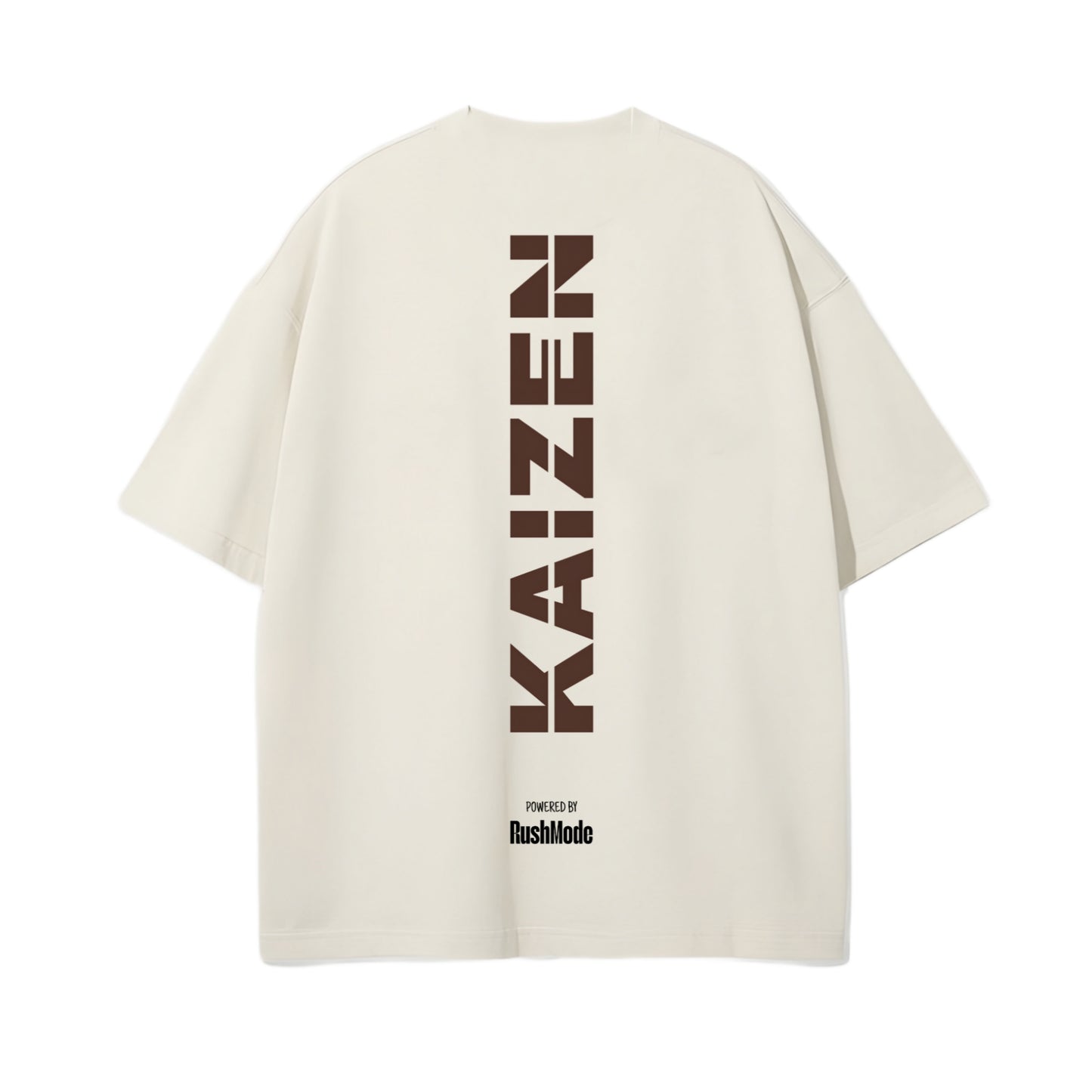 KAIZEN - Beige Oversized T-shirt